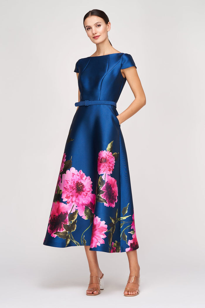 Kay Unger "Ina" Tea Length Dress 55111953