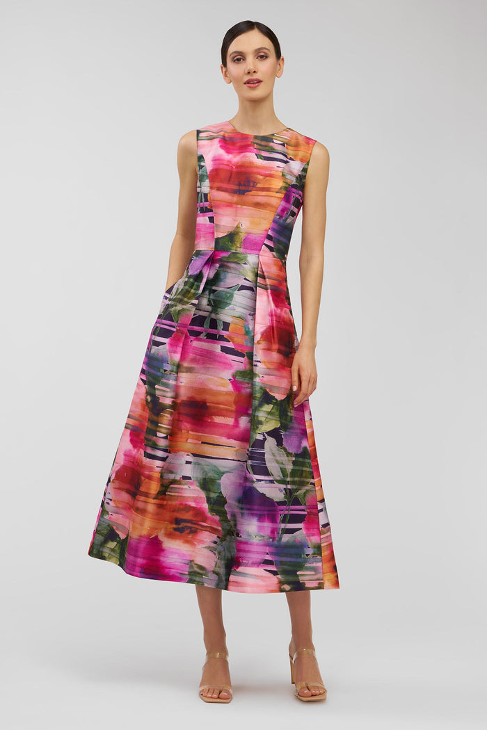Kay Unger "Tessa" Tea Length Dress 55114590