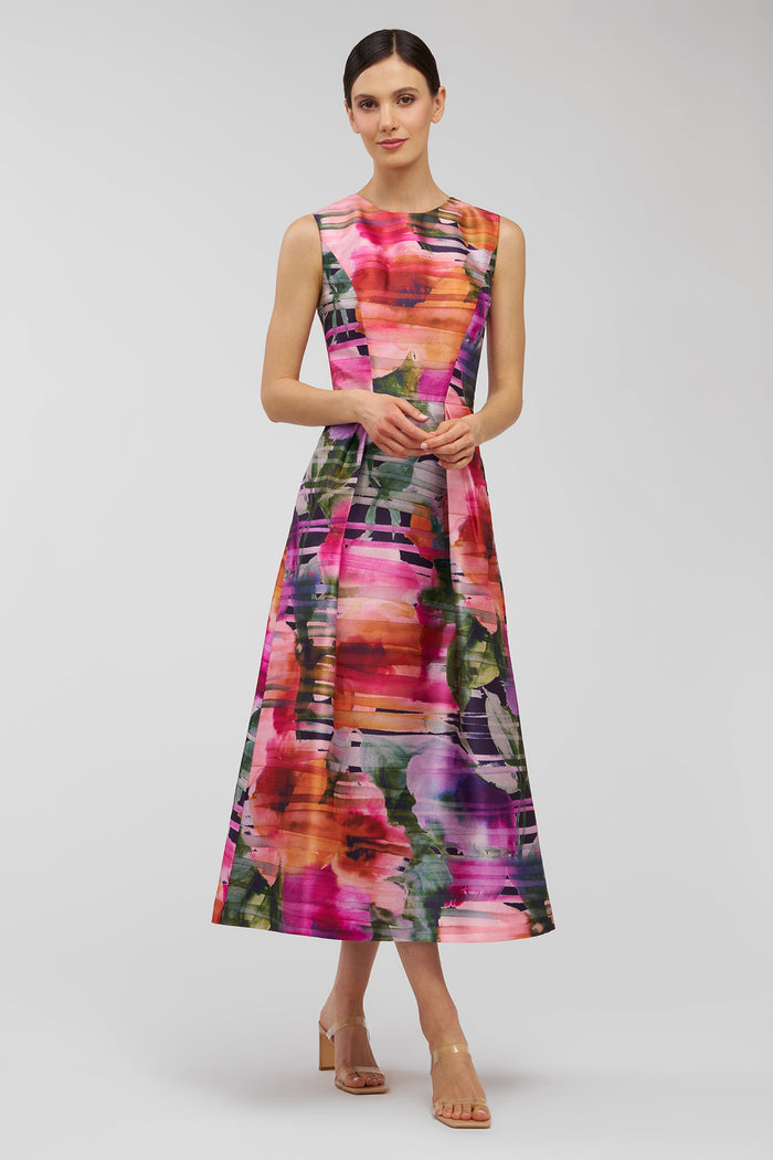 Kay Unger "Tessa" Tea Length Dress 55114590