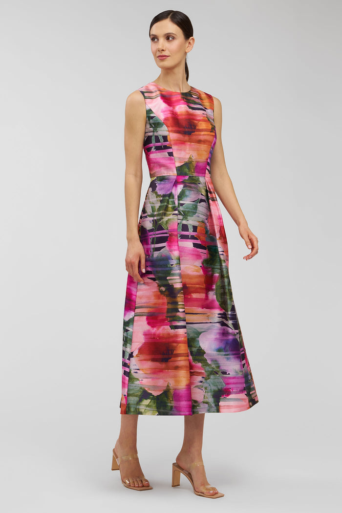 Kay Unger "Tessa" Tea Length Dress 55114590