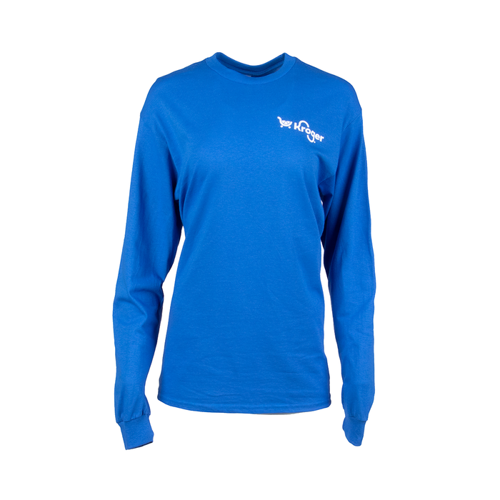 KCN203 | Unisex Cotton Long Sleeve T-Shirt - Royal