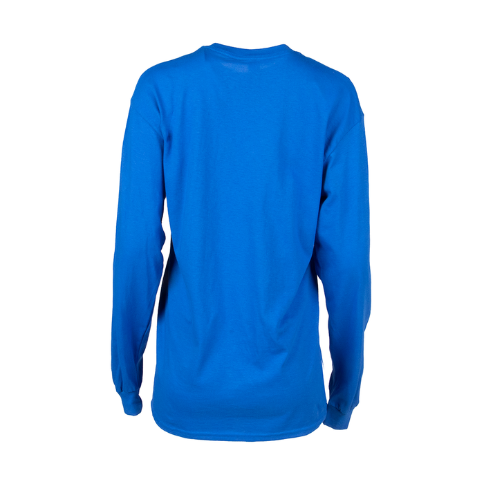 KCN203 | Unisex Cotton Long Sleeve T-Shirt - Royal