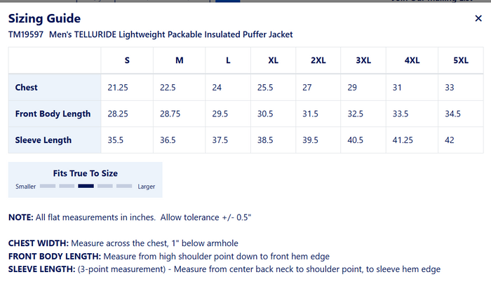 KCN638 | Men's TELLURIDE Packable Insulated Jacket