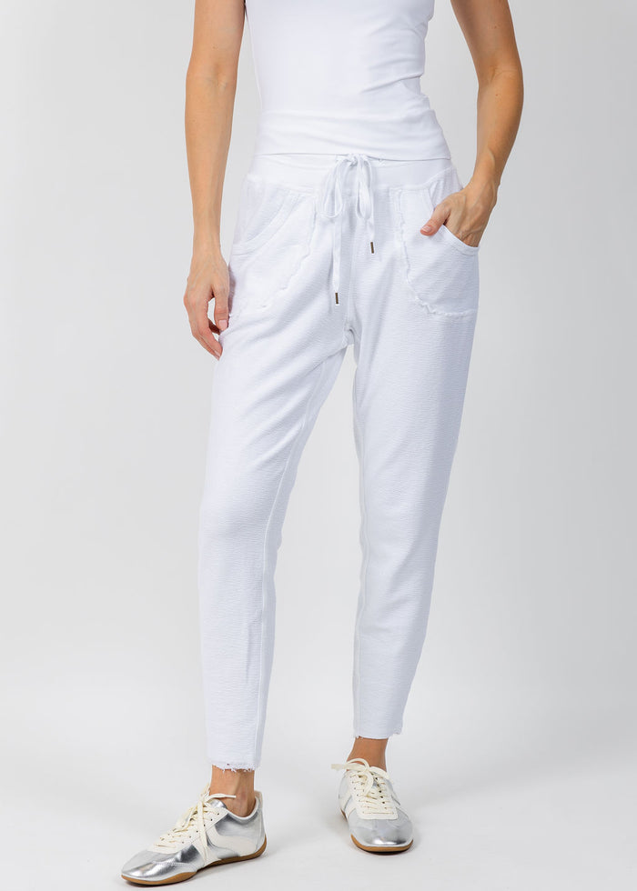 Wearables Kiefer Pants in White available at Barbara Katz