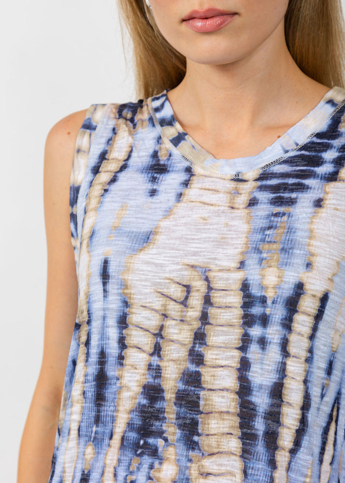 David Cline Laura Long Maxi Dress in Storm available at Barbara Katz
