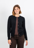 Vilagallo Layered Sweater - Black/Brown available at Barbara Katz