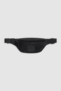 ANINE BING Leon Small Waist Bag Nylon - Black - front view