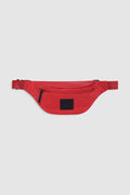 ANINE BING Leon Small Waist Bag Nylon - Tango Red - front view
