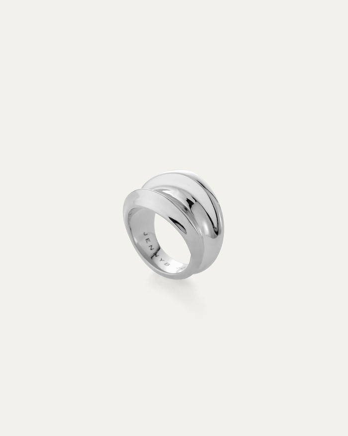Jenny Bird Leona Ring in Silver available at Barbara Katz
