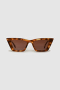 ANINE BING Lille Sunglasses - Tortoise - front view