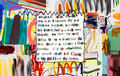 Suzi Roher Lily, Creativity Takes Courage Scarf available at Barbara Katz