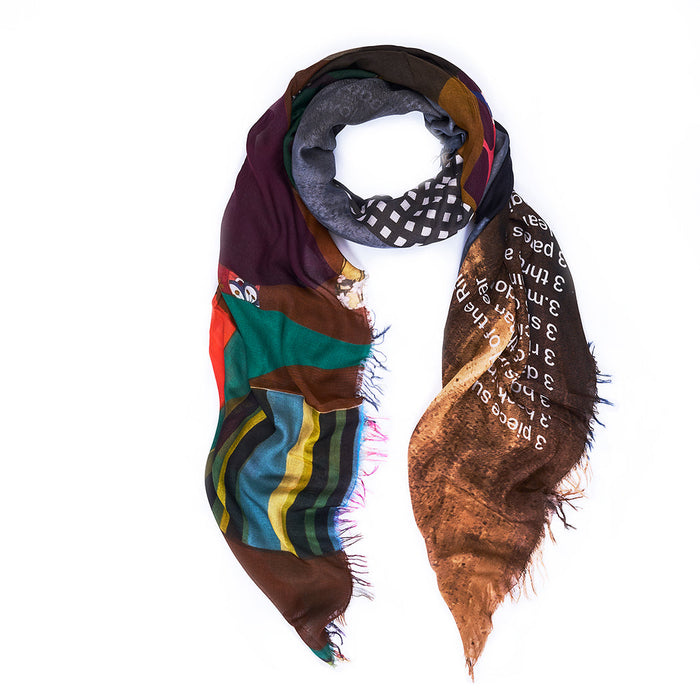 Suzi Roher Lily, Number 3 Scarf available at Barbara Katz