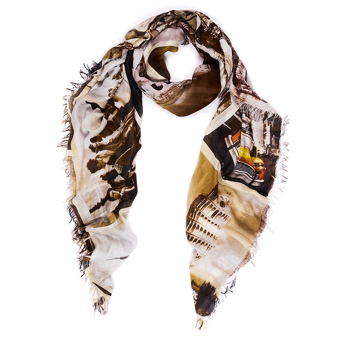 Suzi Roher Lily, Regards XO Scarf available at Barbara Katz