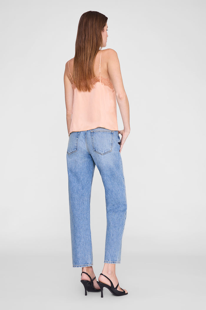 ANINE BING Mael Camisole - Blush - on model back