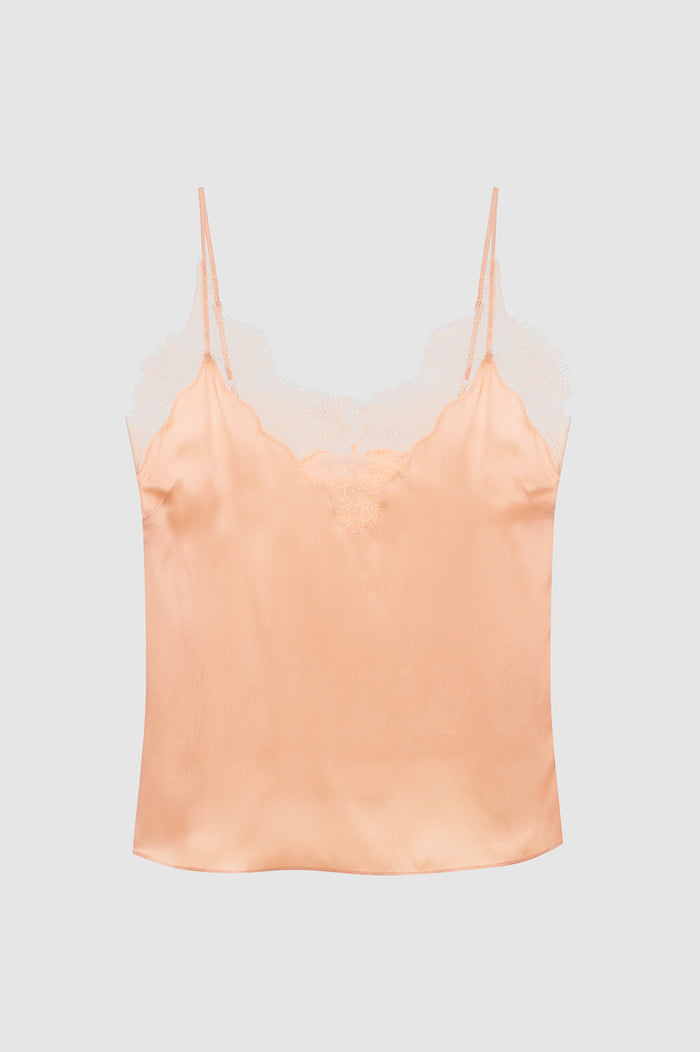 ANINE BING Mael Camisole - Blush - front view