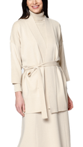 Martina Flat-Knit Vest - Beige Melange - Barbara Katz