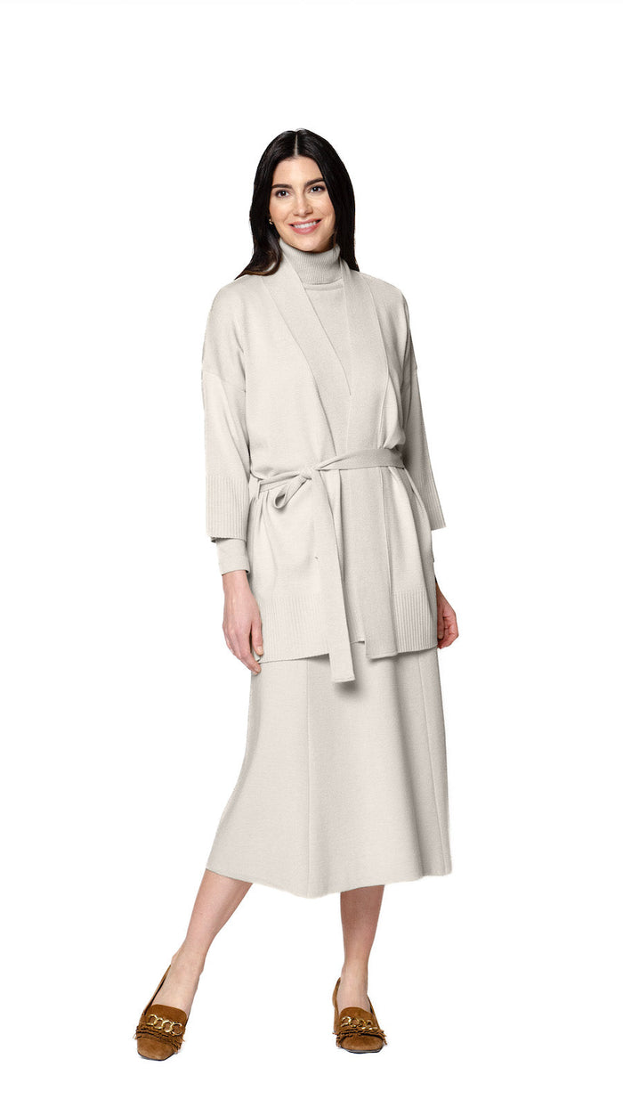 Martina Flat-Knit Vest - Mist - Barbara Katz