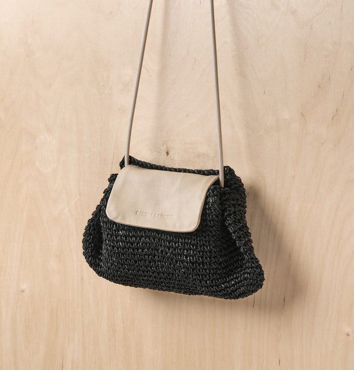 Daniella Lehavi Maui Mini Bag in Black & White available at Barbara Katz