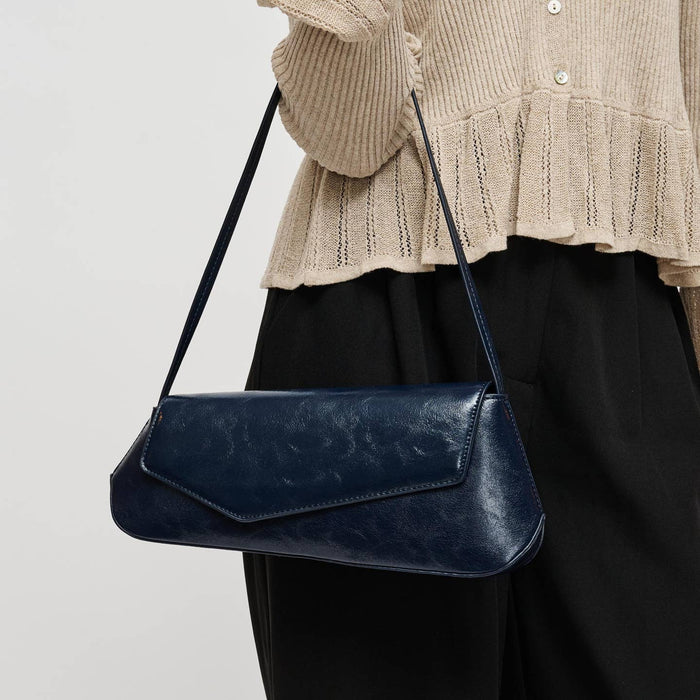 BK Mett Shoulder Bag in Midnight available at Barbara Katz