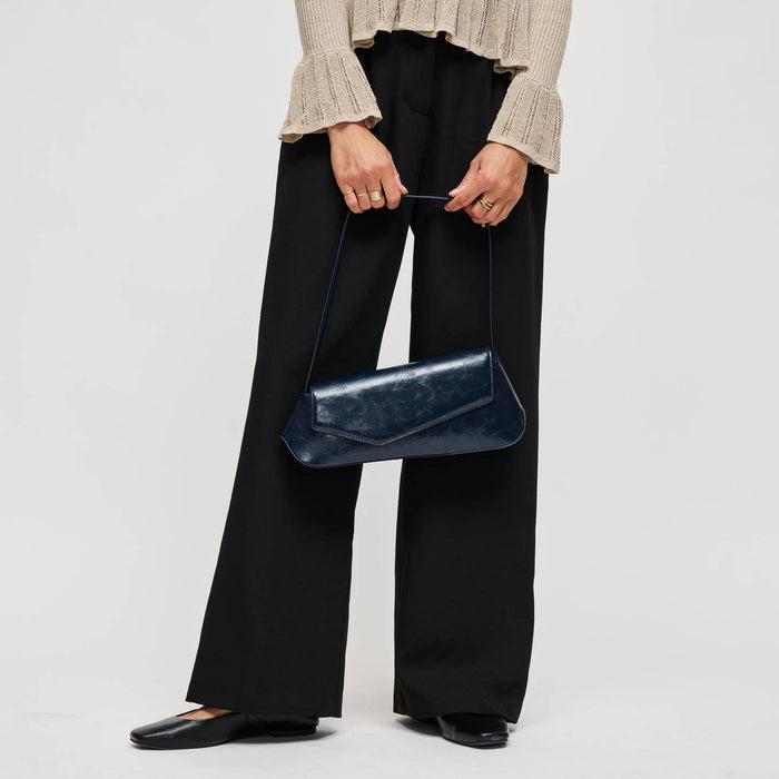 BK Mett Shoulder Bag in Midnight available at Barbara Katz