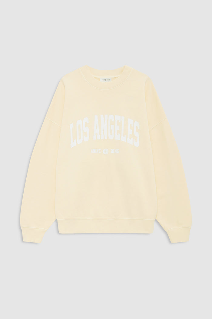 Miles Sweatshirt Los Angeles University - Butter Yellow