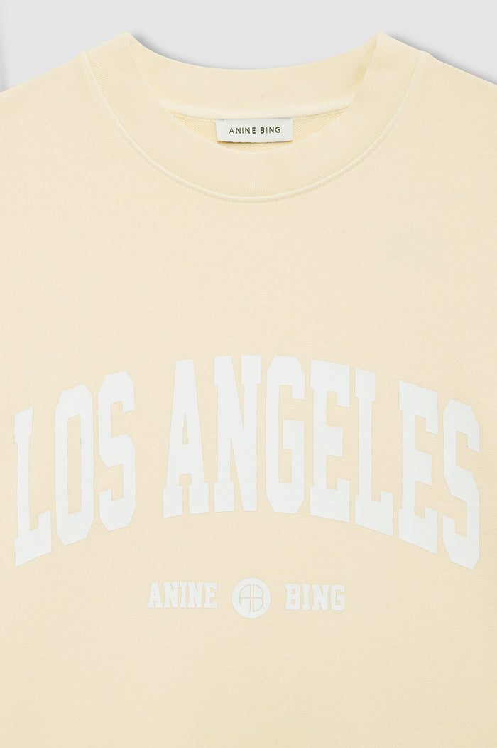 Miles Sweatshirt Los Angeles University - Butter Yellow