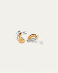 Jenny Bird Mini Florence Earrings - Two Tone available at Barbara Katz