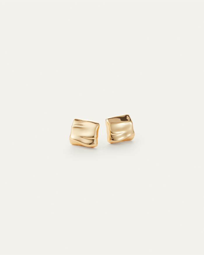 Jenny Bird Mini Sundra Earrings in Gold available at Barbara Katz