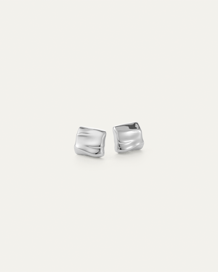 Jenny Bird Mini Sundra Earrings in Silver available at Barbara Katz