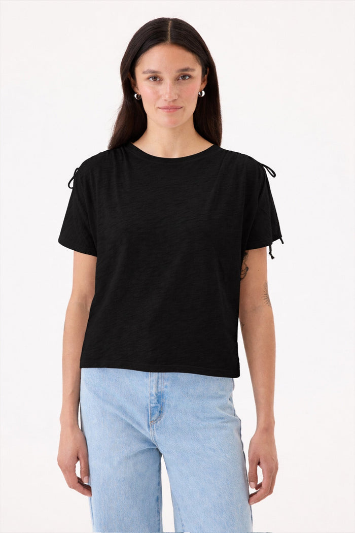 Goldie Modern Muse Tee in Black available at Barbara Katz