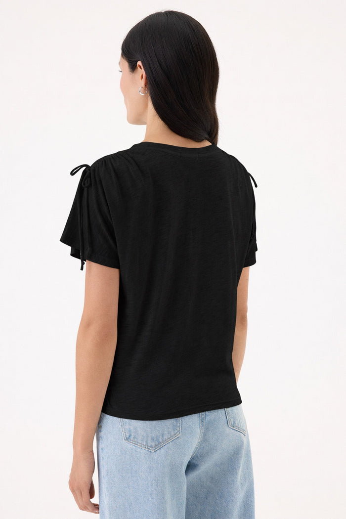 Goldie Modern Muse Tee in Black available at Barbara Katz
