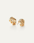 Jenny Bird Monroe Earrings in Gold available at Barbara Katz