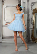 Morilee Two Piece Damas Lace Dress 9577