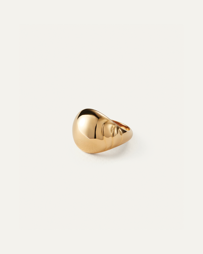 Jenny Bird Nelle Ring 7" in Gold available at Barbara Katz