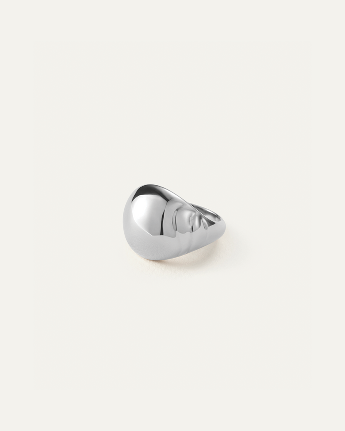 Jenny Bird Nelle Ring 7" in Platinum available at Barbara Katz