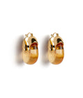 Lizzie Fortunato Organic Hoops in Honey available at Barbara Katz