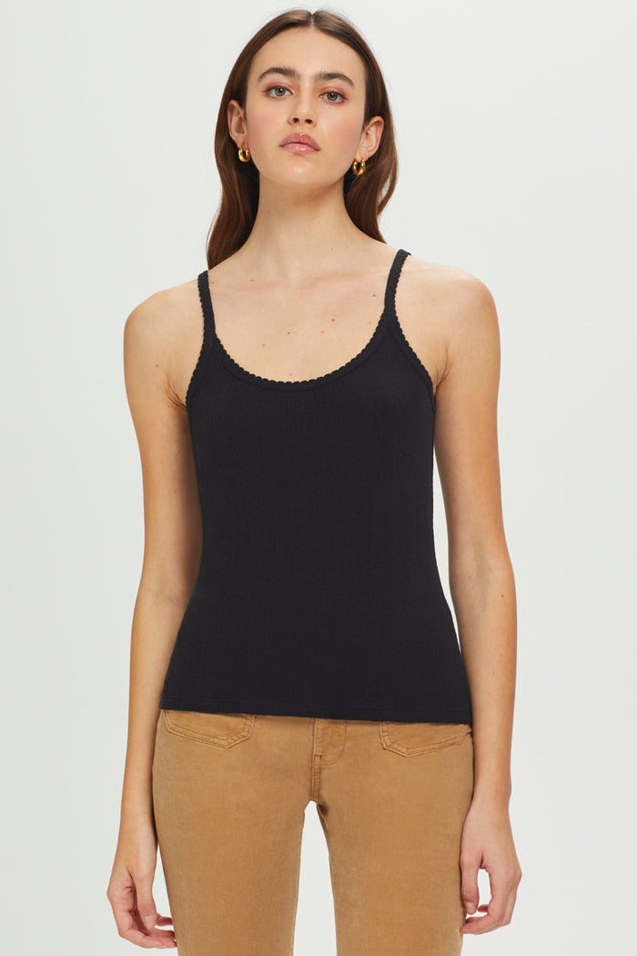 Goldie Pointelle Cami available at Barbara Katz