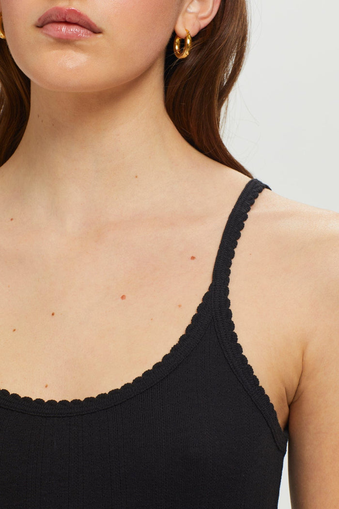 Goldie Pointelle Cami available at Barbara Katz