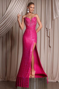 Portia and Scarlett Beaded Prom Dress PS26016
