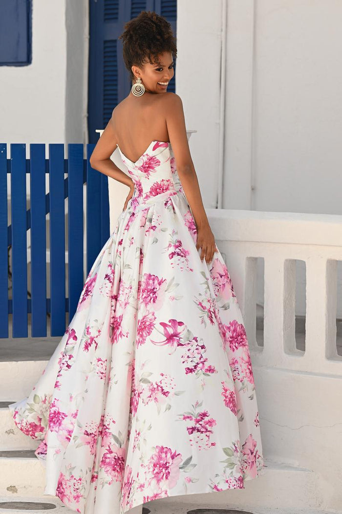 Portia and Scarlett Floral Ball Gown Dress PS26298