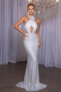 Portia and Scarlett Halter Prom Dress PS26020