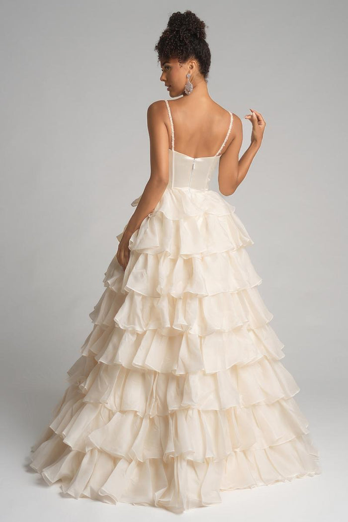 Portia and Scarlett Ruffle Ballgown Prom Dress PS26155