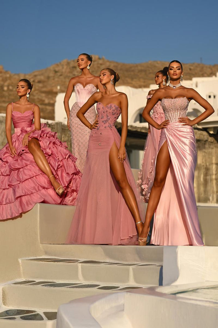Portia and Scarlett Ruffle Ballgown Prom Dress PS26155
