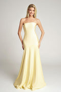 Portia and Scarlett Simple Strapless Mermaid Prom Dress PS26101