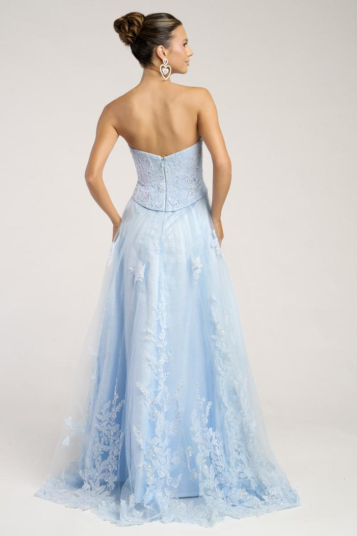Portia and Scarlett Two Piece A-line Lace Prom Dress PS26061