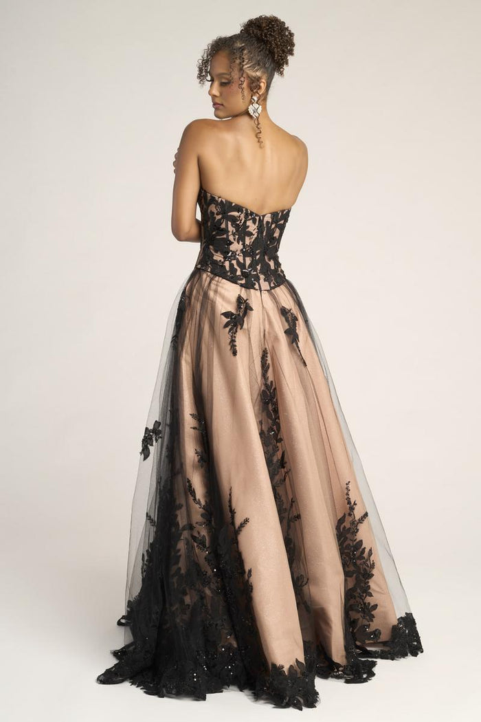 Portia and Scarlett Two Piece A-line Lace Prom Dress PS26061