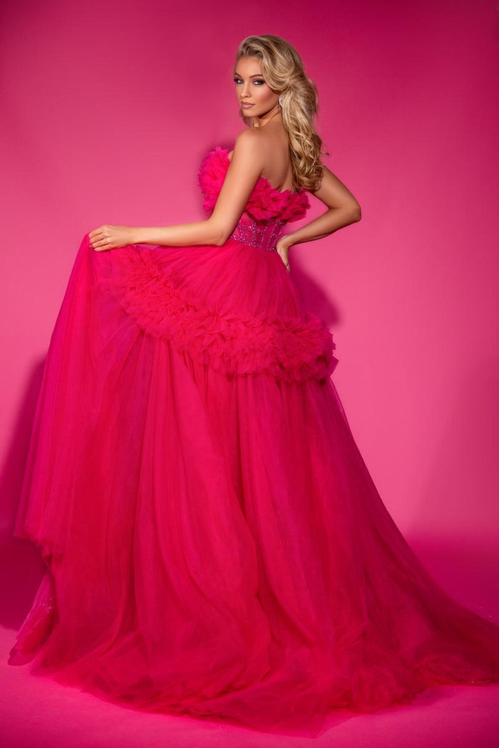 Portia & Scarlett Tulle Ballgown Prom Dress PS25305