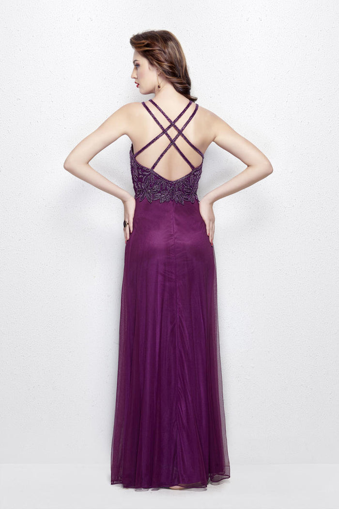 Primavera Couture Long Dress 3005