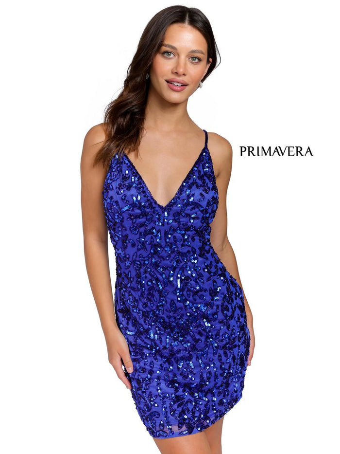 Primavera Couture Short Dress 3813