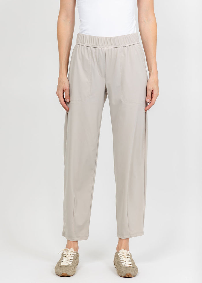 Elliott Lauren Prime Time Tapered Pant in Caulk available at Barbara Katz